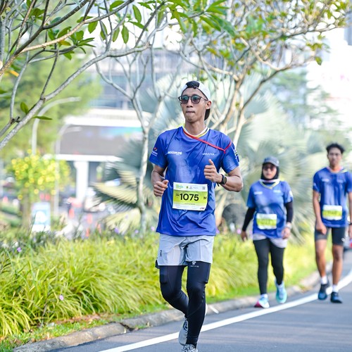 Race photo from BOGORUN 2026