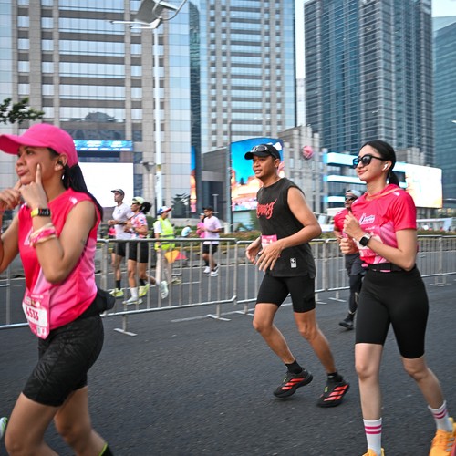 Race photo from SMARTFREN RUN 2026
