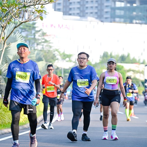 Race photo from BOGORUN 2026