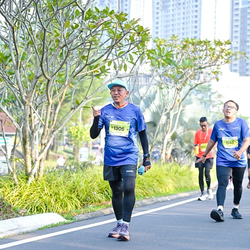 Race photo from BOGORUN 2026