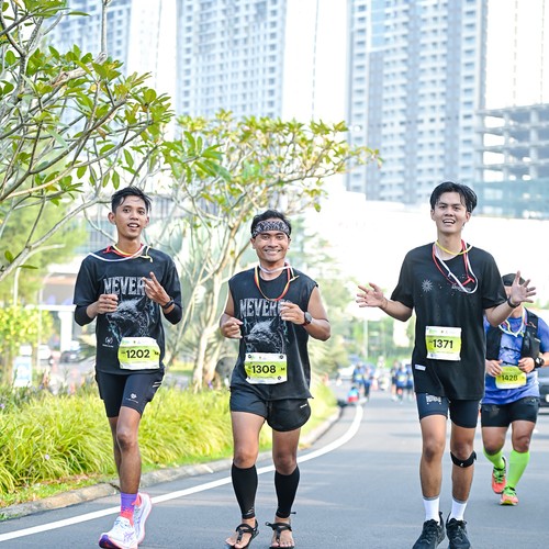 Race photo from BOGORUN 2026