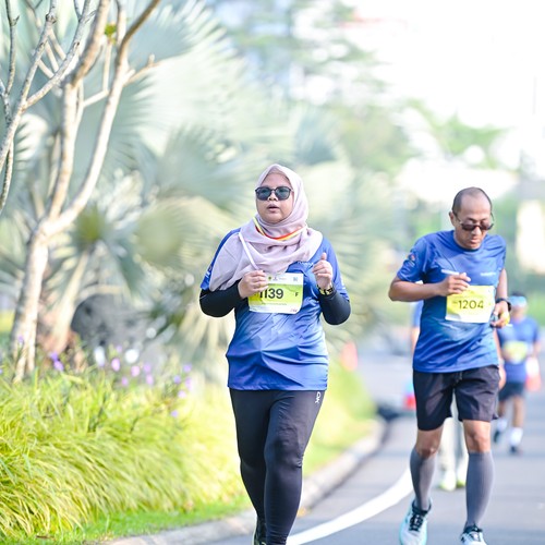 Race photo from BOGORUN 2026