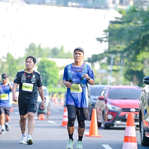 Race photo from BOGORUN 2026