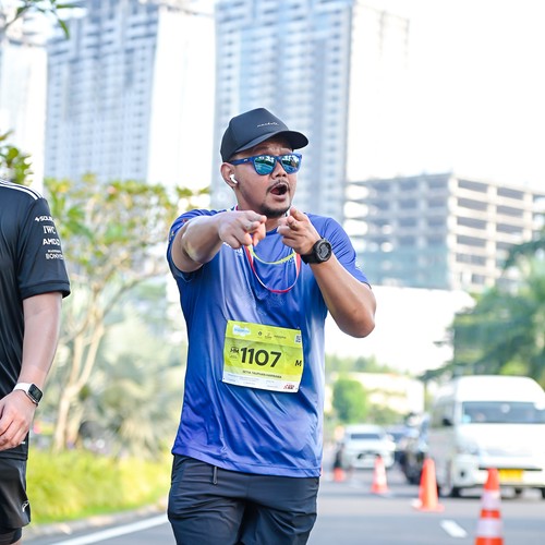 Race photo from BOGORUN 2026
