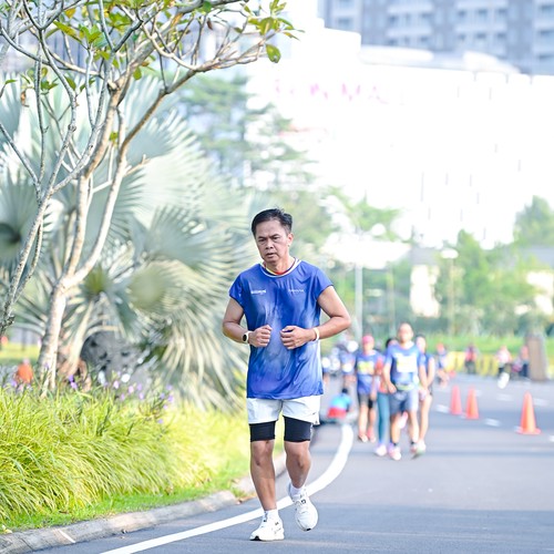 Race photo from BOGORUN 2026