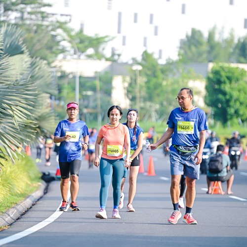 Race photo from BOGORUN 2026