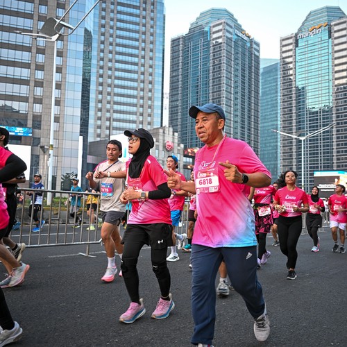 Race photo from SMARTFREN RUN 2026