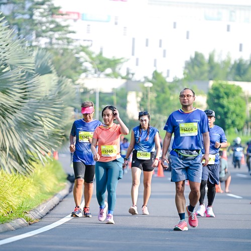 Race photo from BOGORUN 2026