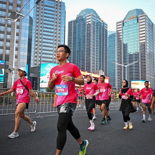 Race photo from SMARTFREN RUN 2026