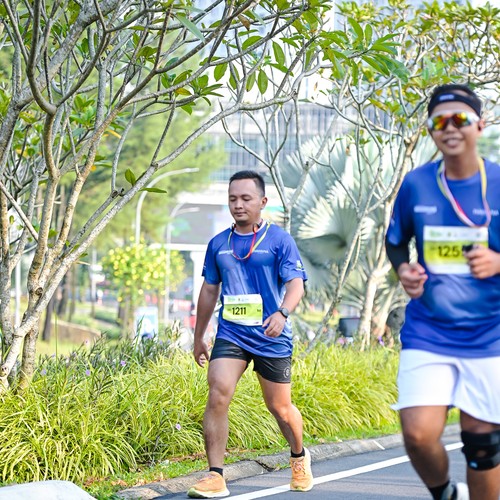 Race photo from BOGORUN 2026