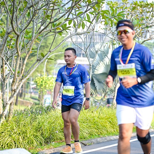 Race photo from BOGORUN 2026