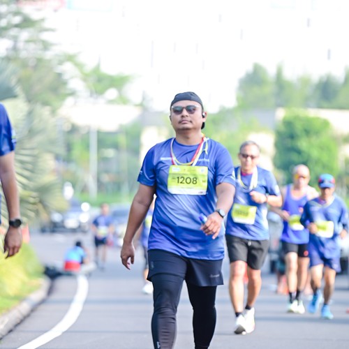 Race photo from BOGORUN 2026