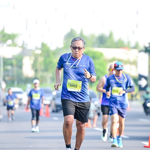 Race photo from BOGORUN 2026