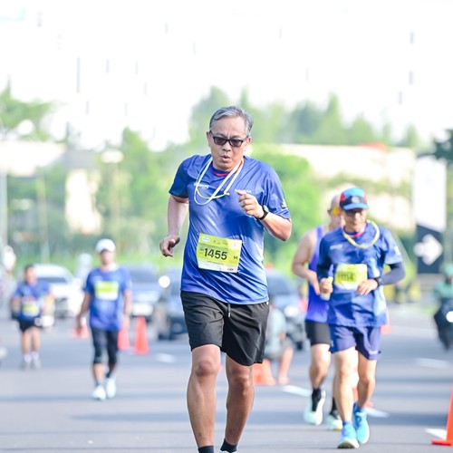 Race photo from BOGORUN 2026