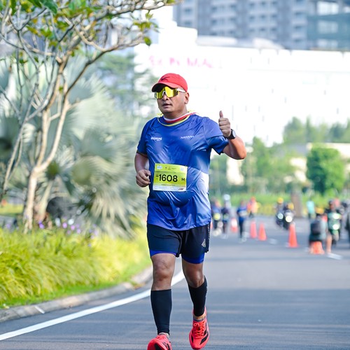 Race photo from BOGORUN 2026