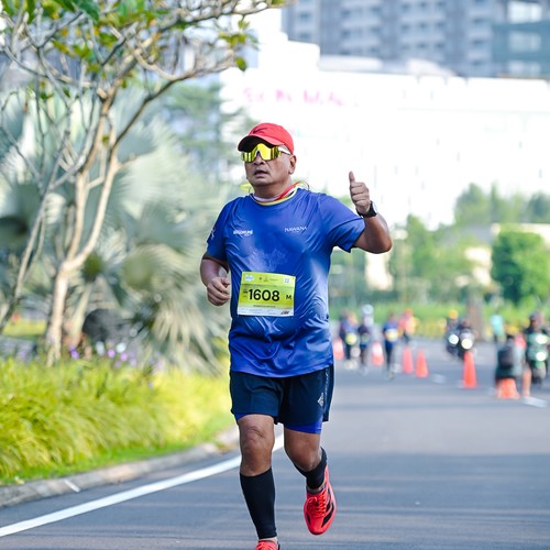 Race photo from BOGORUN 2026