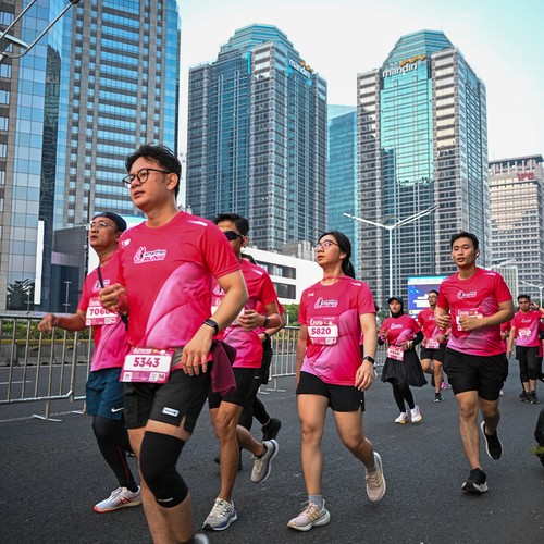 Race photo from SMARTFREN RUN 2026