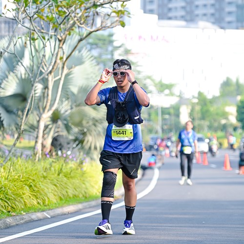 Race photo from BOGORUN 2026
