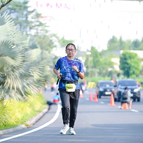 Race photo from BOGORUN 2026
