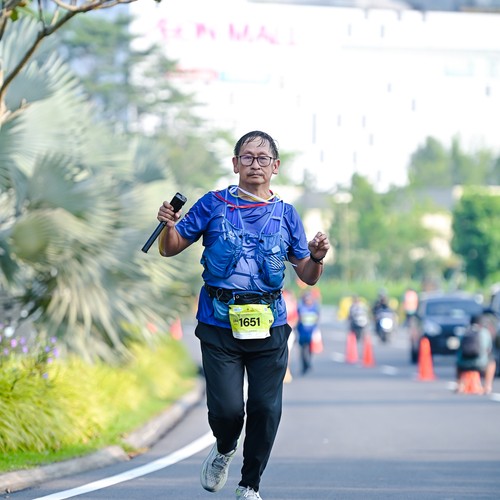 Race photo from BOGORUN 2026