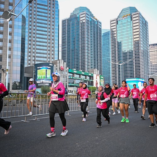 Race photo from SMARTFREN RUN 2026