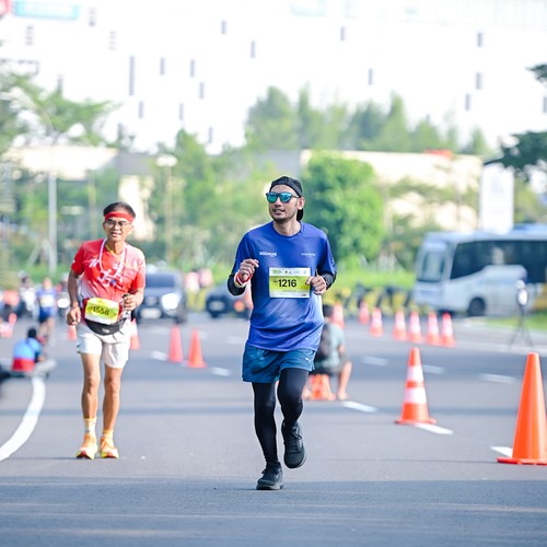 Race photo from BOGORUN 2026