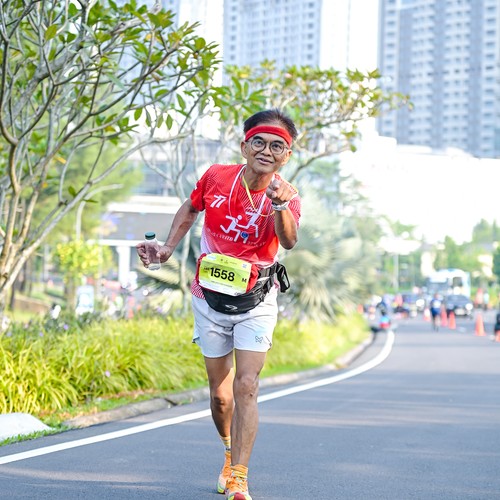 Race photo from BOGORUN 2026