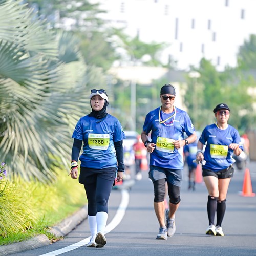 Race photo from BOGORUN 2026