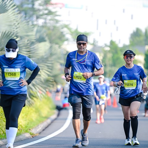 Race photo from BOGORUN 2026