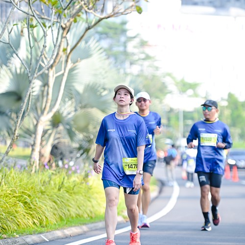 Race photo from BOGORUN 2026