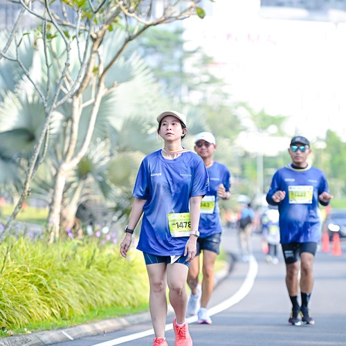 Race photo from BOGORUN 2026