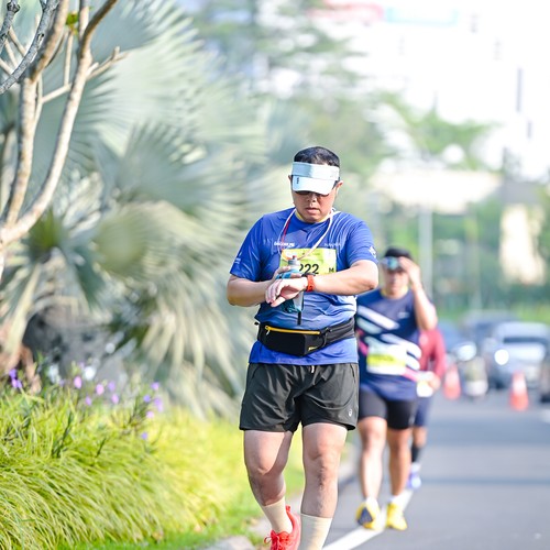 Race photo from BOGORUN 2026