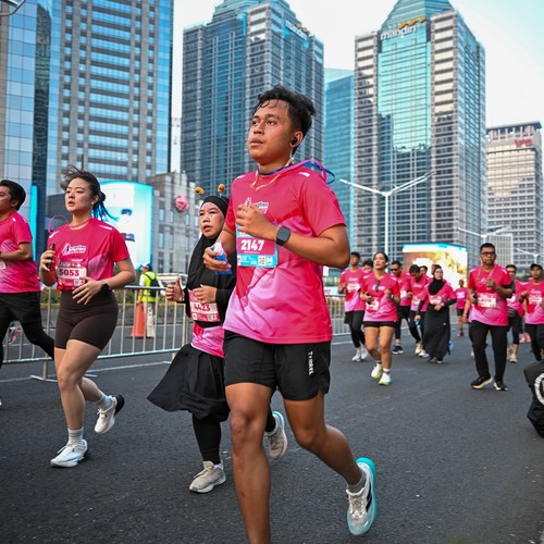 Race photo from SMARTFREN RUN 2026