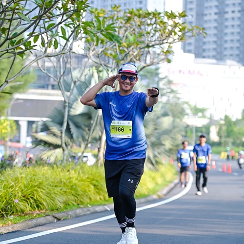 Race photo from BOGORUN 2026
