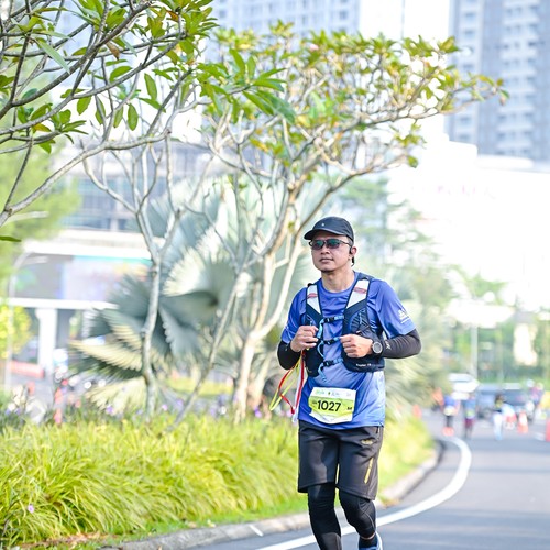Race photo from BOGORUN 2026