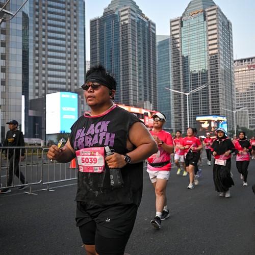 Race photo from SMARTFREN RUN 2026
