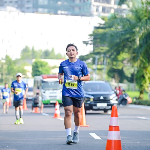Race photo from BOGORUN 2026