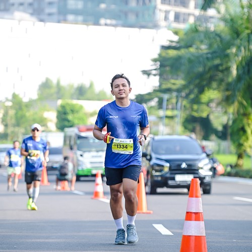 Race photo from BOGORUN 2026