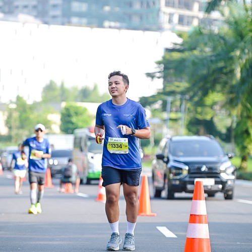 Race photo from BOGORUN 2026