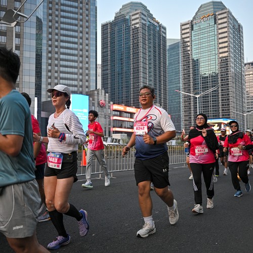 Race photo from SMARTFREN RUN 2026