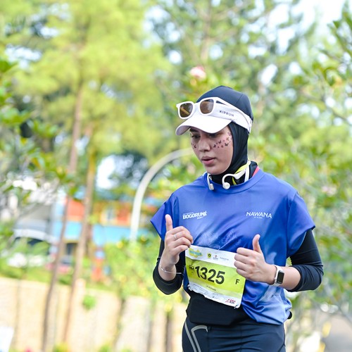 Race photo from BOGORUN 2026
