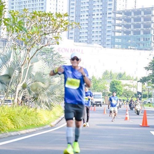 Race photo from BOGORUN 2026