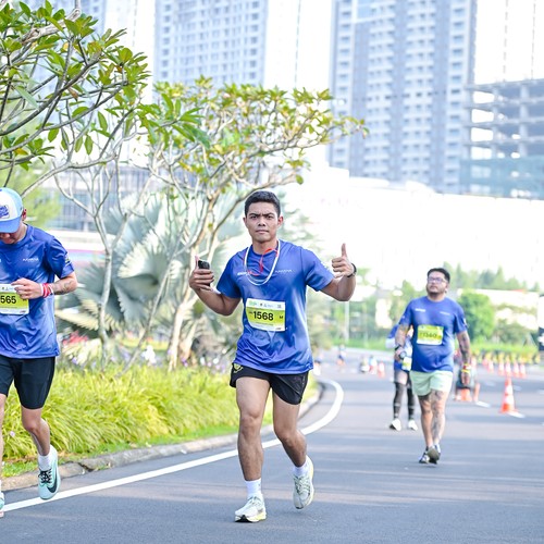 Race photo from BOGORUN 2026