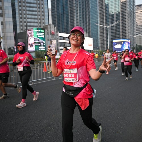 Race photo from SMARTFREN RUN 2026