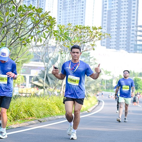Race photo from BOGORUN 2026