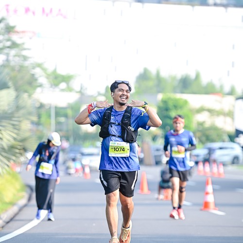 Race photo from BOGORUN 2026