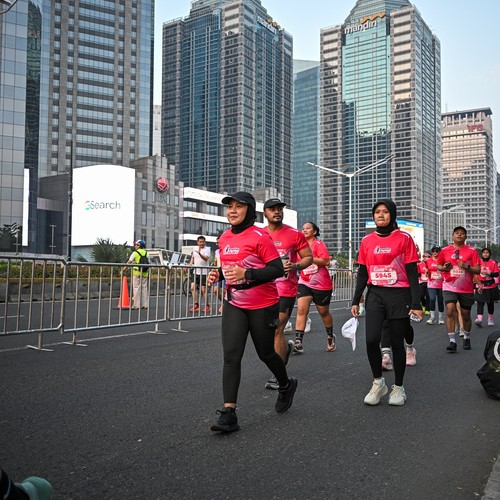 Race photo from SMARTFREN RUN 2026