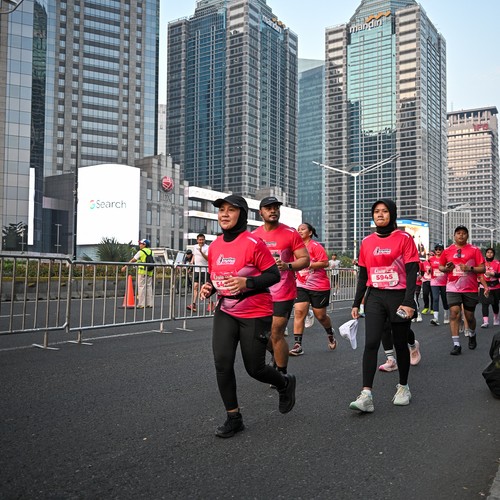 Race photo from SMARTFREN RUN 2026