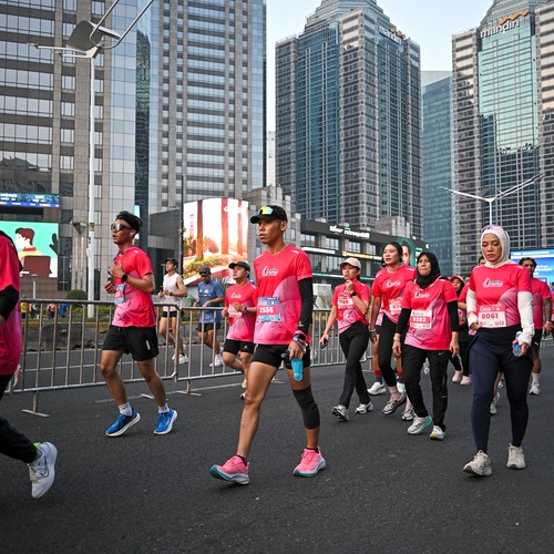 Race photo from SMARTFREN RUN 2026