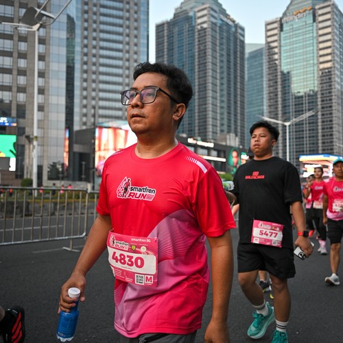 Race photo from SMARTFREN RUN 2026